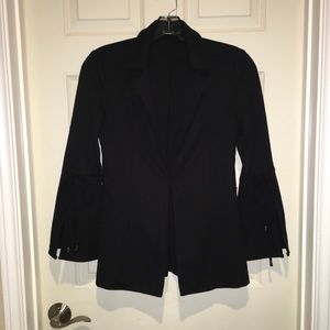 NWT Black Blazer by de chance Size Small